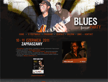 Tablet Screenshot of bluesparty.pl